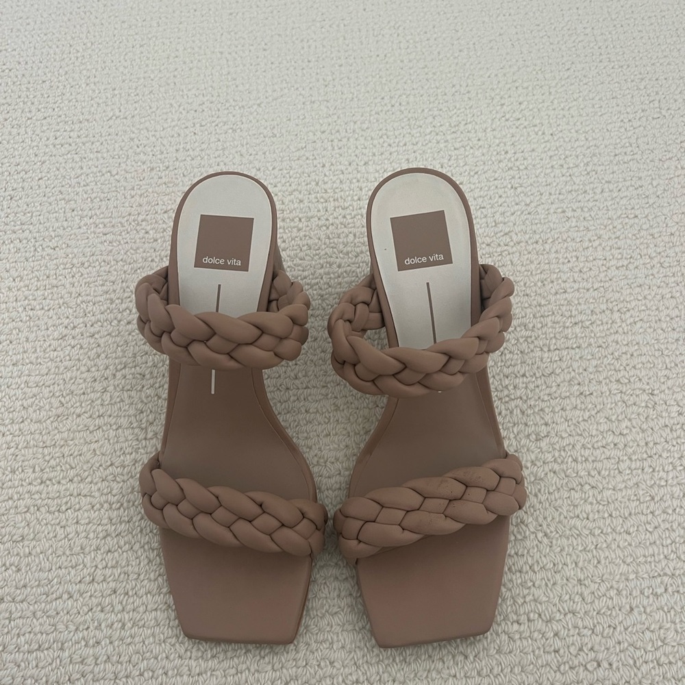 Dolce vita tan heels